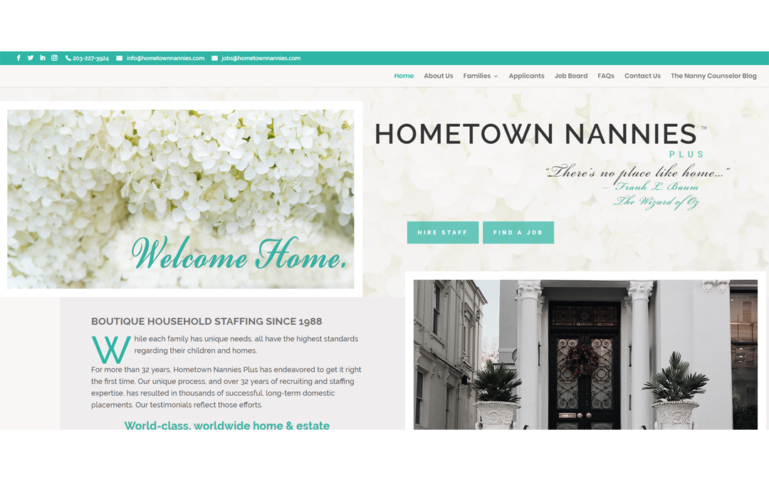 Hometown Nannies Home Page